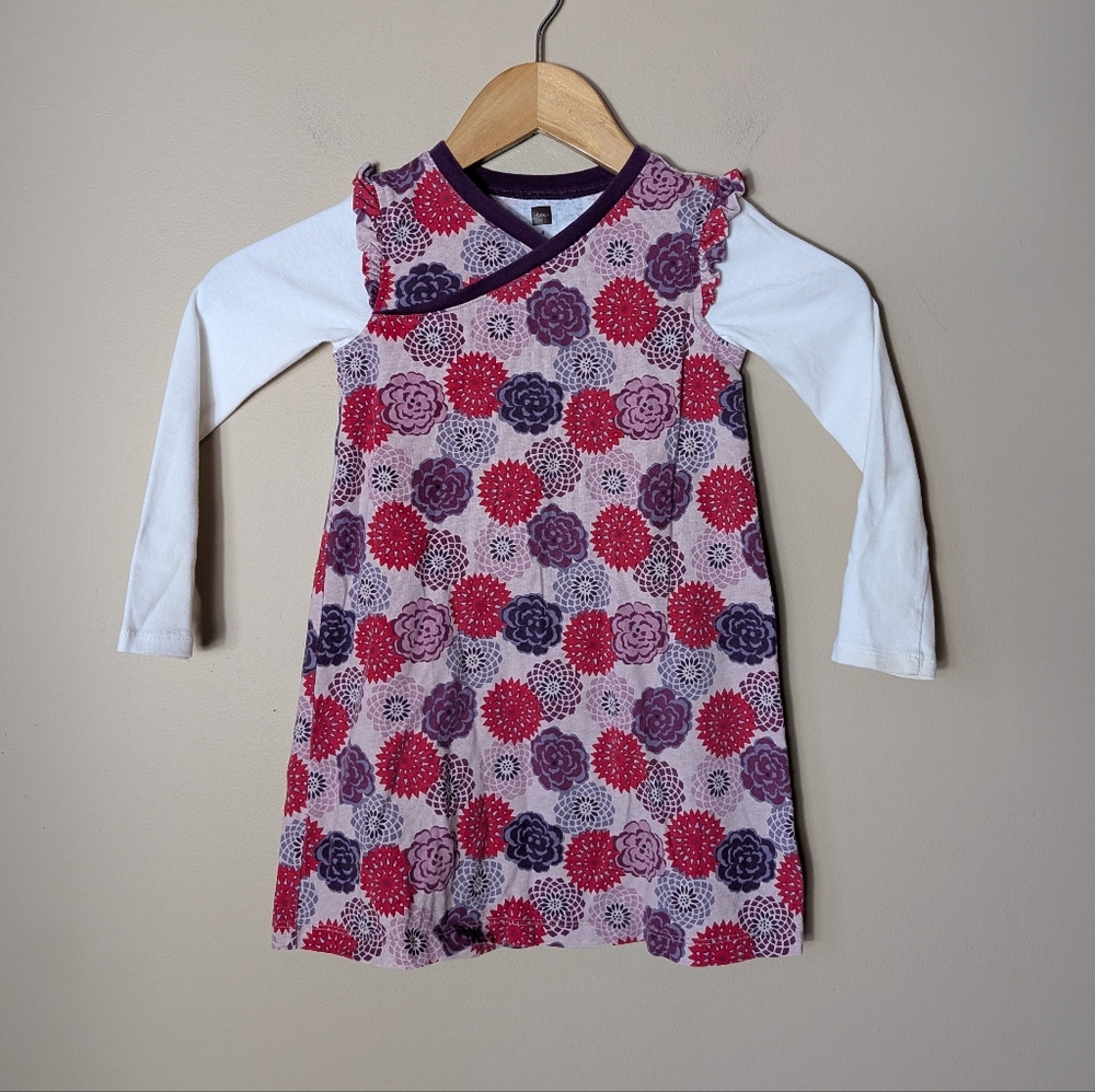 Tea Collection Long Sleeved Dress Size 5